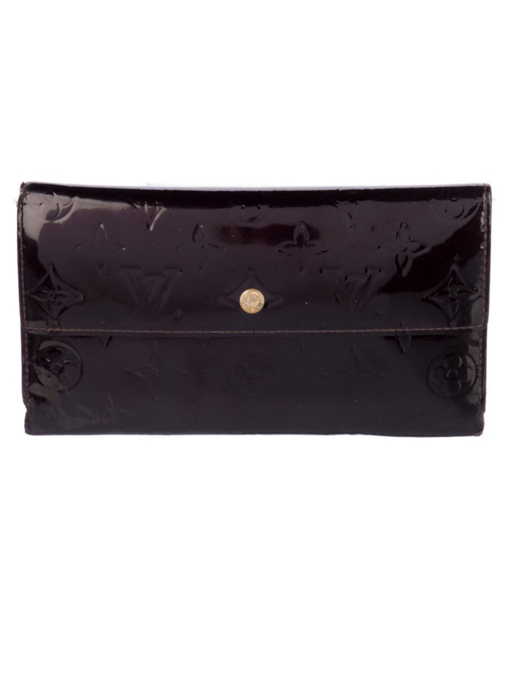 Louis Vuitton vernis Sarah wallet Amarante